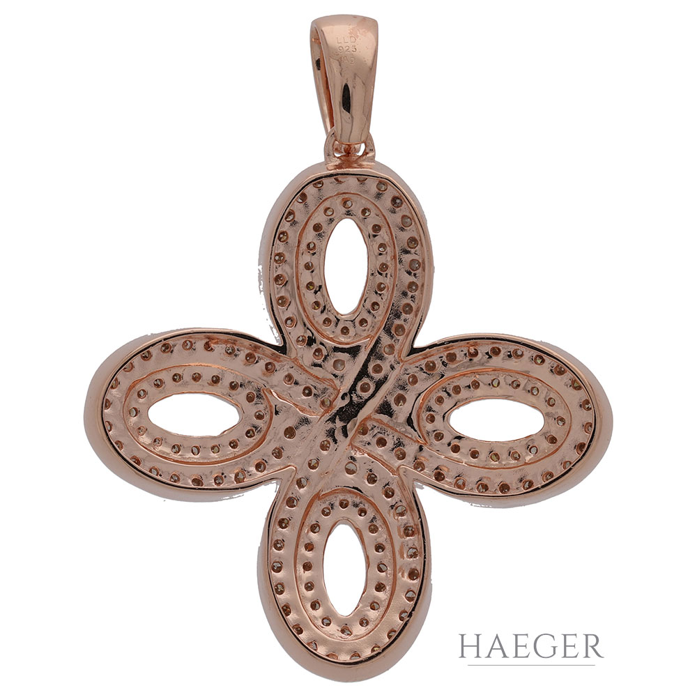 Anhänger Sterlingsilber 925 mit 1,5ct Diamanten