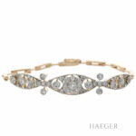 Armband 18cm Gelbgold 585 / 14K mit 2ct Diamanten Vorschau