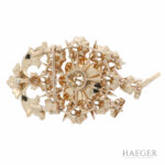 Brosche / Anhänger Gelbgold 585 / 14K mit 0,7ct Diamanten Vorschau