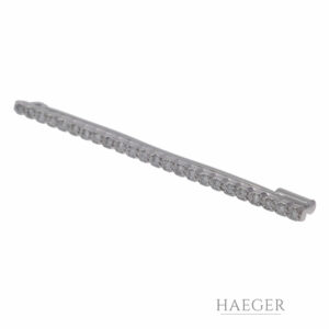 Brosche Weißgold 750 / 18K mit 0,5ct Diamanten