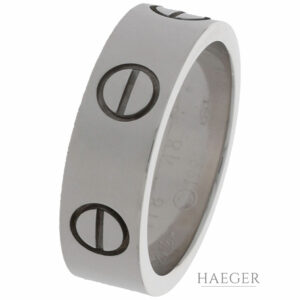 Cartier Love Ring Gr.48 Weißgold 750 / 18K