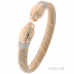 Cartier Panthère Armreif 18,5cm Mehrfarbiges Gold 750 / 18K Vorschau