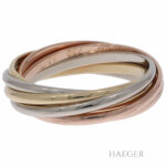 Cartier Trinity Ring Gr.53 Mehrfarbiges Golf 750 / 18K mit Original Box Vorschau