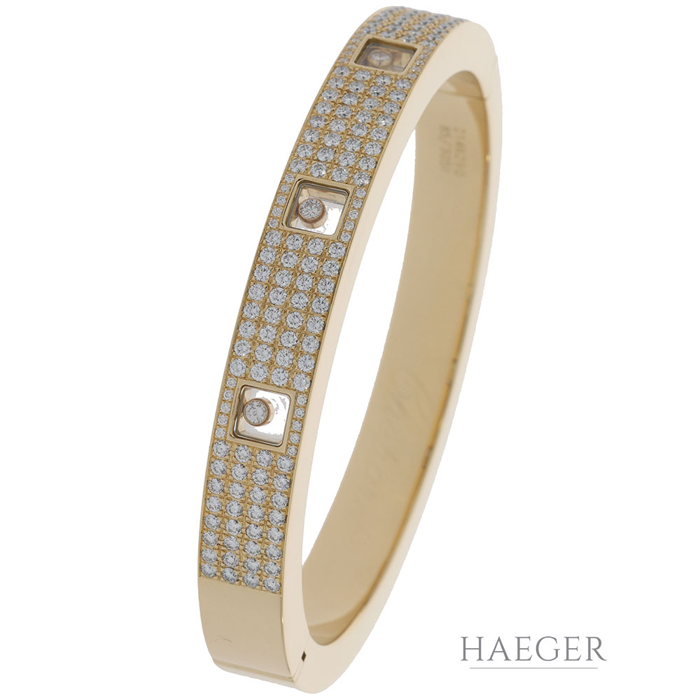 Chopard Armreif 18cm Gelbgold 750 / 18K mit 2,2ct Diamanten