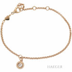 Chopard Happy Diamonds Armband 19cm Gelbgold 750 / 18K mit Diamanten Vorschau