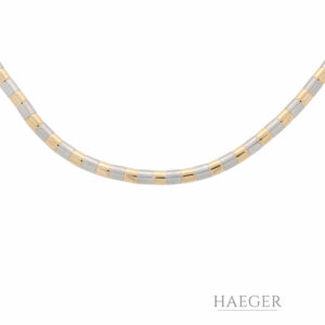 Chopard les chenes Collier 41,5cm Gelb, Weißgold 750 / 18K