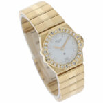 Chopard St. Moritz Ref. 5156 Gold 18K Factory Diamond Bezel Diamaond Dial ca.1995 Vorschau
