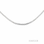 Collier 43cm Weißgold 750 / 18K mit 22,43ct Diamanten Vorschau