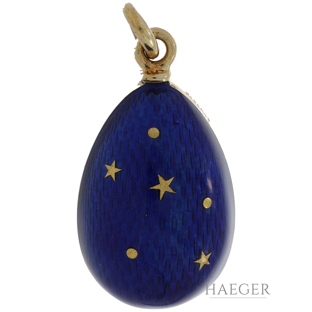 Fabergé Anhänger Gelbgold 750 / 18K mit Originalem Zertifikat