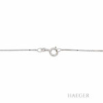 Kreuzkette 41cm Gelb,- Weißgold 585 / 14K mit 0,9ct Diamanten Vorschau