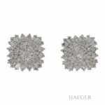 Ohrringe Weißgold 585 / 14K mit 1ct Diamanten Vorschau