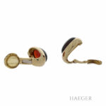 Pomellato Nudo Ohrclips Gelbgold 750 / 18K mit Granat Vorschau