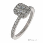 Ring Gr.51 Weißgold 750 / 18K mit 0,85ct Diamanten Vorschau