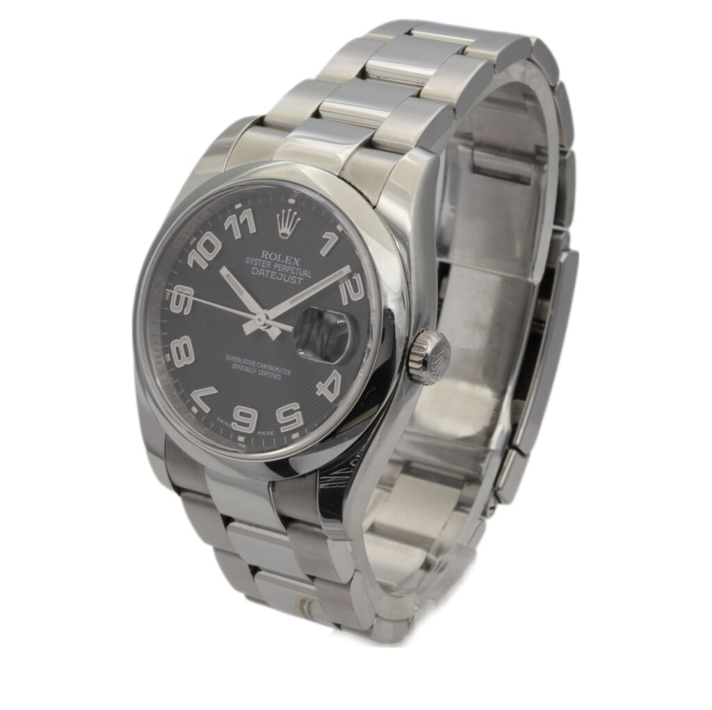 Rolex Datejust 36 Kreisel Zifferblatt Fullset LC100