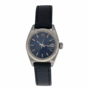 Rolex Lady-Datejust 26 Ref 6917 blue dial ca. 1982