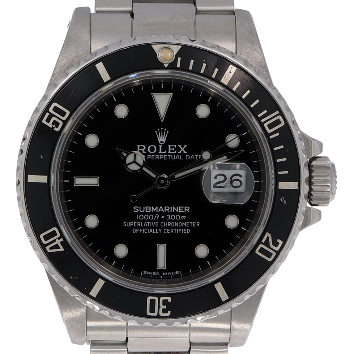 Rolex Submariner Date in Stahl von 1988
