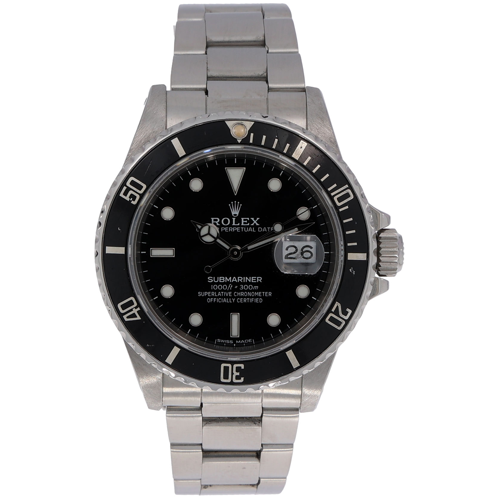 Rolex Submariner Date in Stahl von 1988