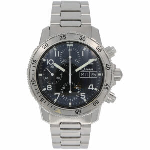 Sinn 203 Chronograph 203ST Stahl mit Box und Papieren 2006