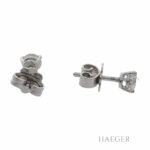 Solitärohrstecker Weißgold 750 / 18K mit 0,5ct Diamanten Vorschau