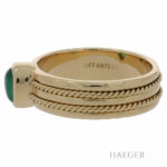Tiffany & Co. Smaragd Ring in 750er Gelbgold Vorschau