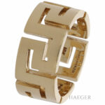Tiffany & Co. ZickZack Ring in 750er Gelbgold Vorschau