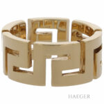 Tiffany & Co. ZickZack Ring in 750er Gelbgold Vorschau