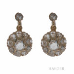 Ohrringe aus 750er Gelbgold 18 Karat mit 0,4 ct Diamanten Vorschau