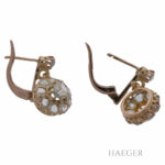 Ohrringe aus 750er Gelbgold 18 Karat mit 0,4 ct Diamanten Vorschau