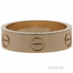 Cartier Love Ring Groesse 54 Gelbgold 18 Karat mit originalem Zertifikat Vorschau