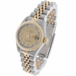Rolex Lady-Datejust Ref. 69173 Steel/Gold18K champagne diamond dial Full Set 1986 LC100 - Bild 2 Vorschau