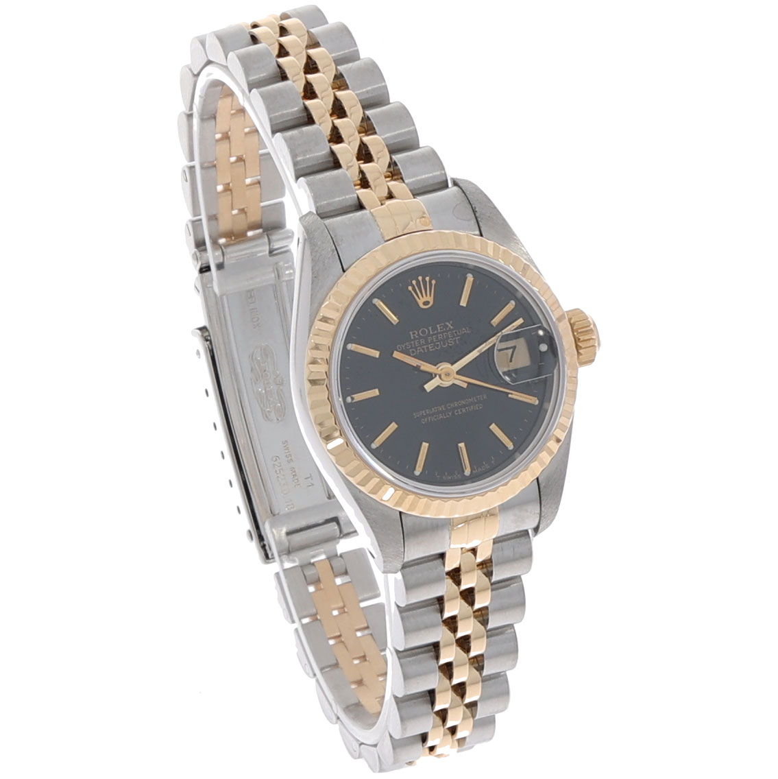 Rolex Lady-Datejust Damenuhr Referenz 69173 Stahl Gold mit Box und Papieren