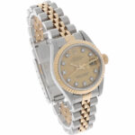 Rolex Lady-Datejust Ref. 69173 Steel/Gold18K champagne diamond dial Full Set 1986 LC100 - Bild 3 Vorschau