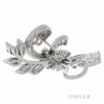 Ohrhänger aus Platin 950 mit Diamanten Vorschau