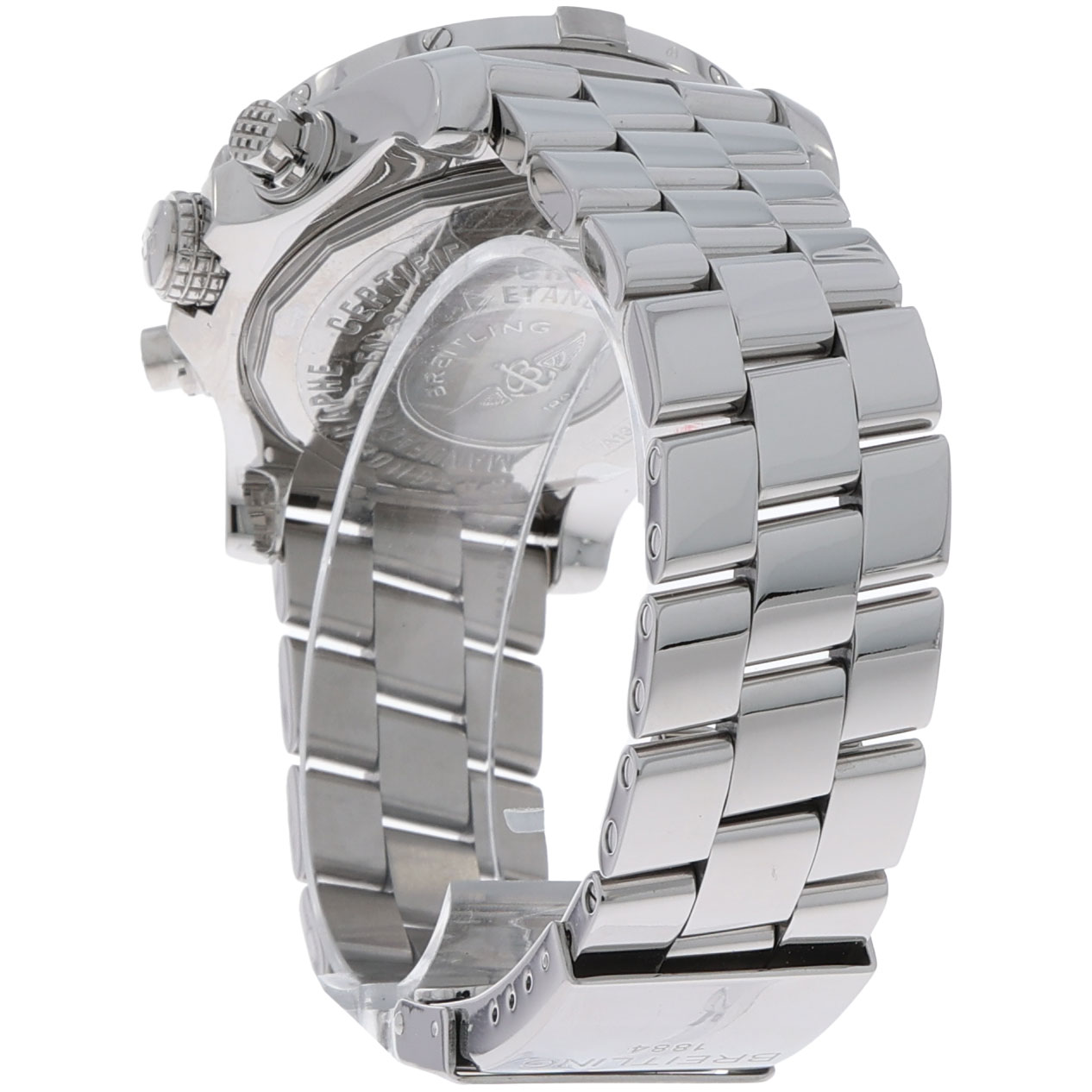 Breitling Avenger Skyland Fliegeruhr Ref. A13380 45mm Edelstahlgehäuse und schwarzen Zifferblatt