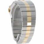 Chopard St. Moritz Referenz 8023 32 mm Edelstahlgehäuse 18 Karat Gelbgold Akzente weisses Zifferblatt Saphirglas Vorschau