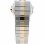 Chopard St. Moritz Referenz 8023 32 mm Edelstahlgehäuse 18 Karat Gelbgold Akzente weisses Zifferblatt Saphirglas Vorschau