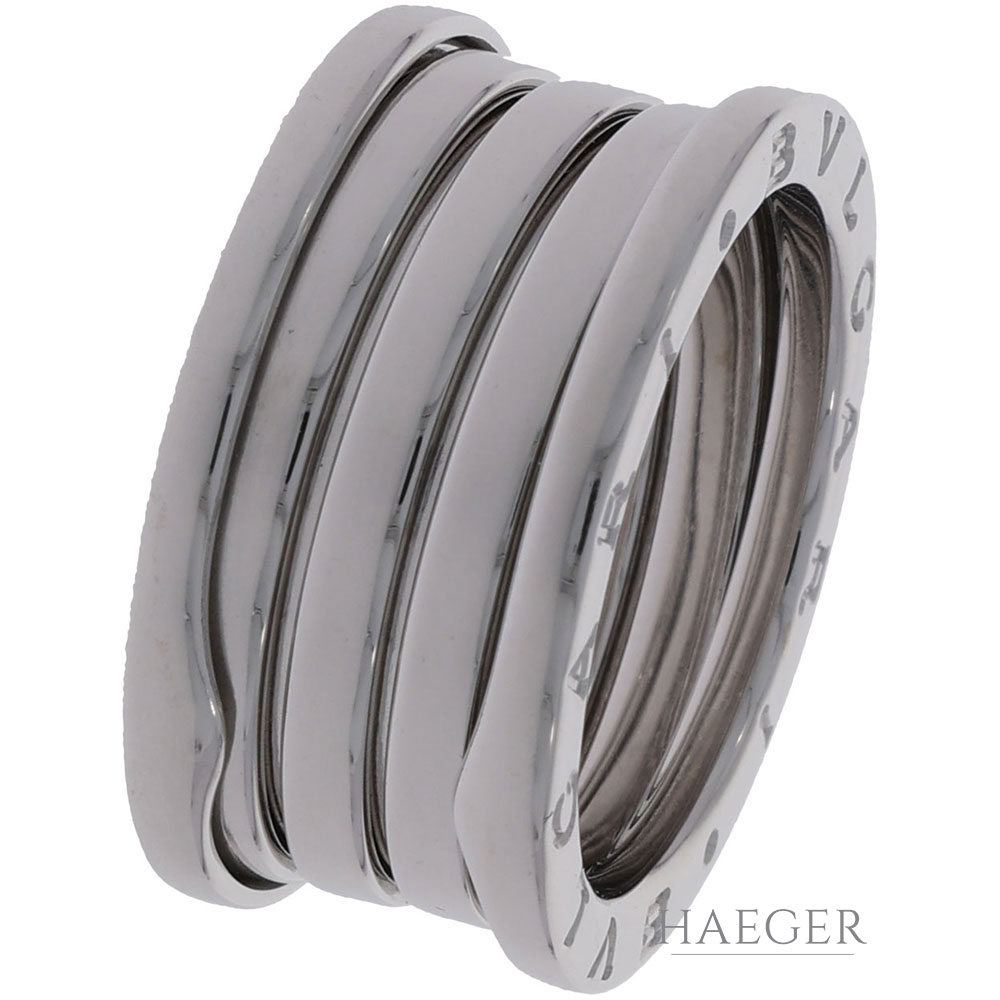 Bulgari B.Zero1 Ring Groesse .55 Weissgold mit Originaler Box
