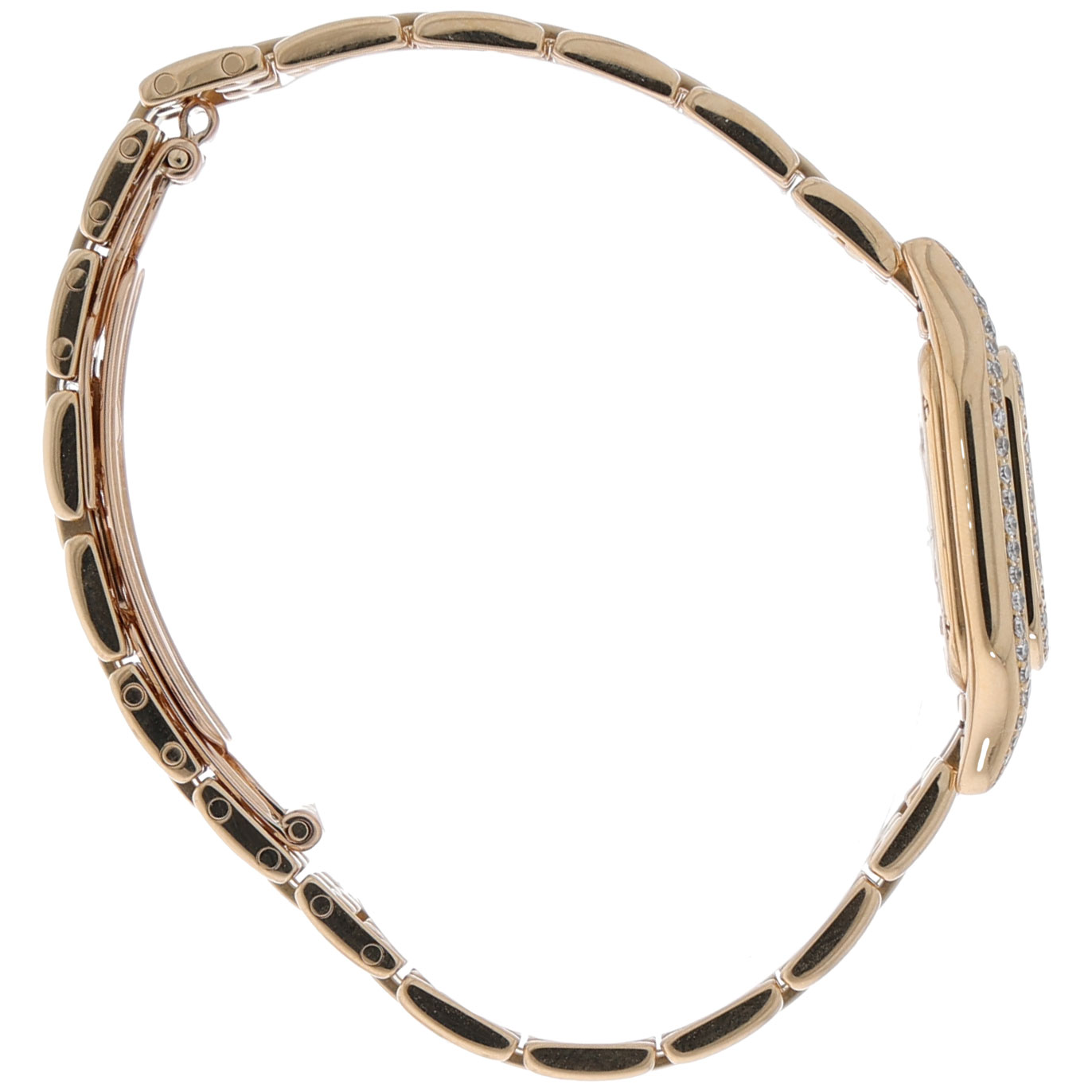 Cartier Panthère Ref. 866919 22mm Gold 18 Factory Diamond Dial diamond lugs and bezel Papers 1985