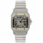 Cartier Santos Galbée Ref. 1566 Steel/Gold18K Quarz ca. 1990's Vintage Watch Vorschau