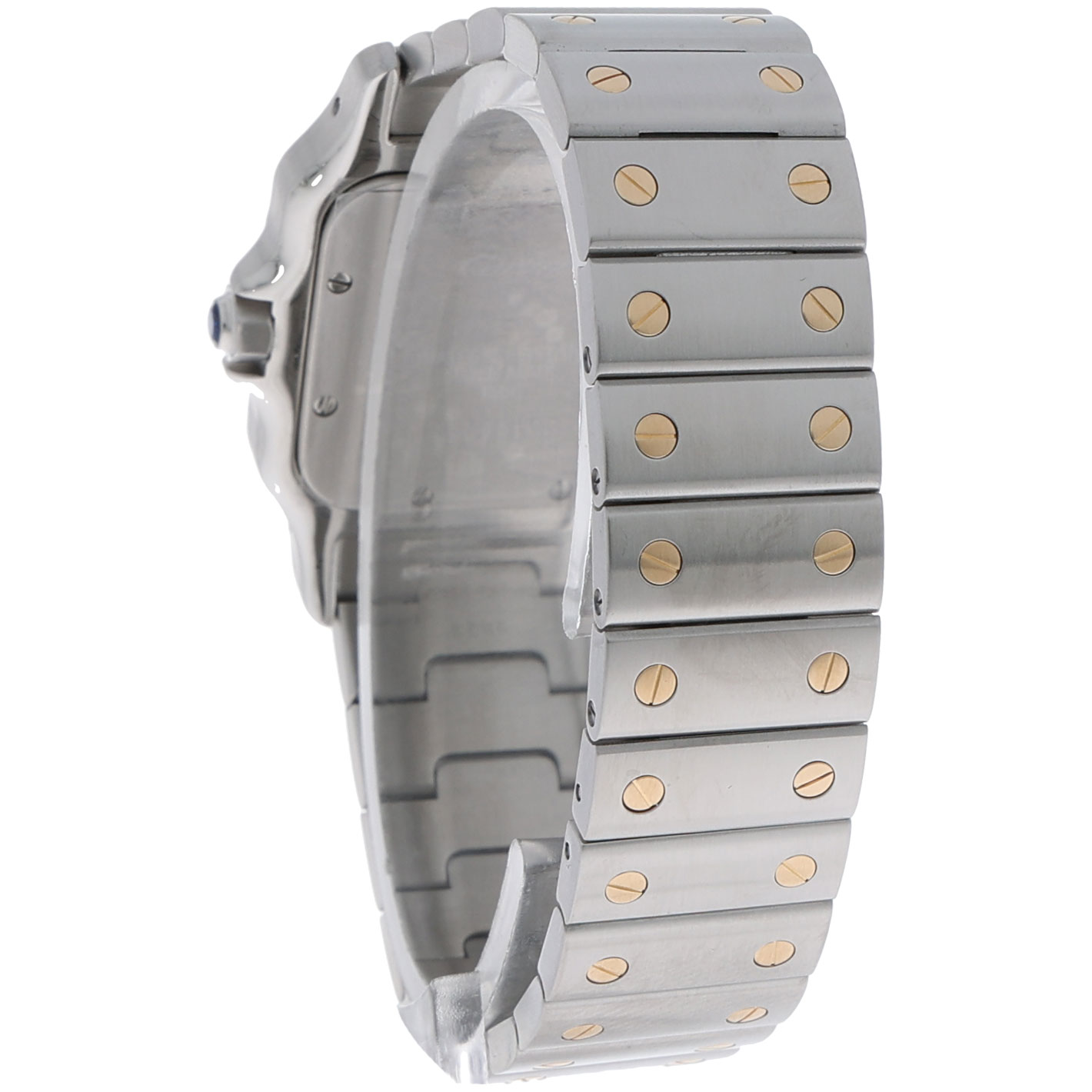 Cartier Santos Galbée Ref. 1566 Steel/Gold18K Quarz ca. 1990's Vintage Watch