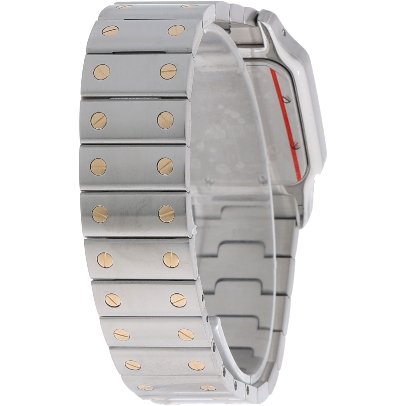 Cartier Santos Galbée Ref. 1566 Steel/Gold18K Quarz ca. 1990's Vintage Watch
