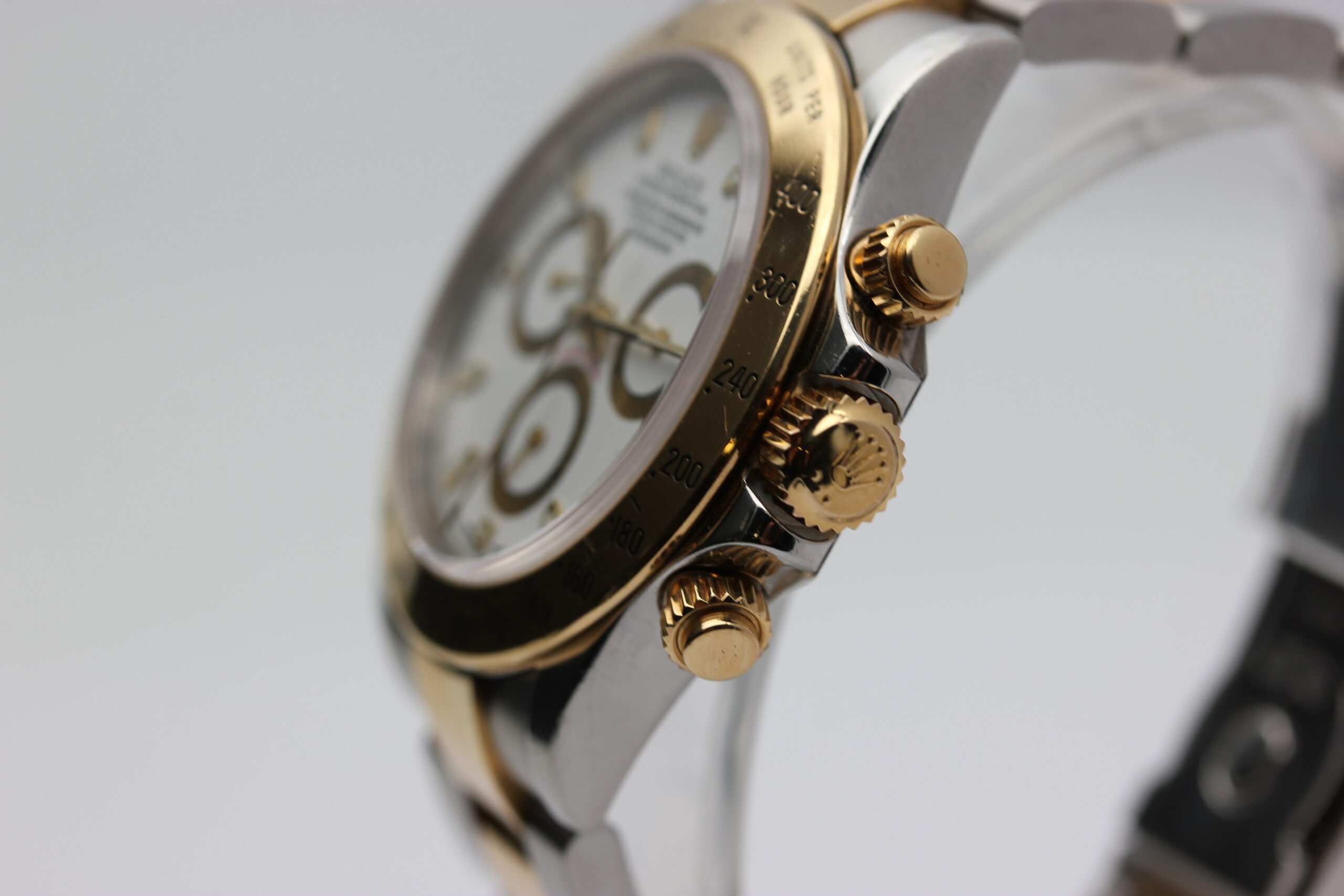 Rolex Daytona 116523 Gelbgold Edelstahl 2003 Original Box