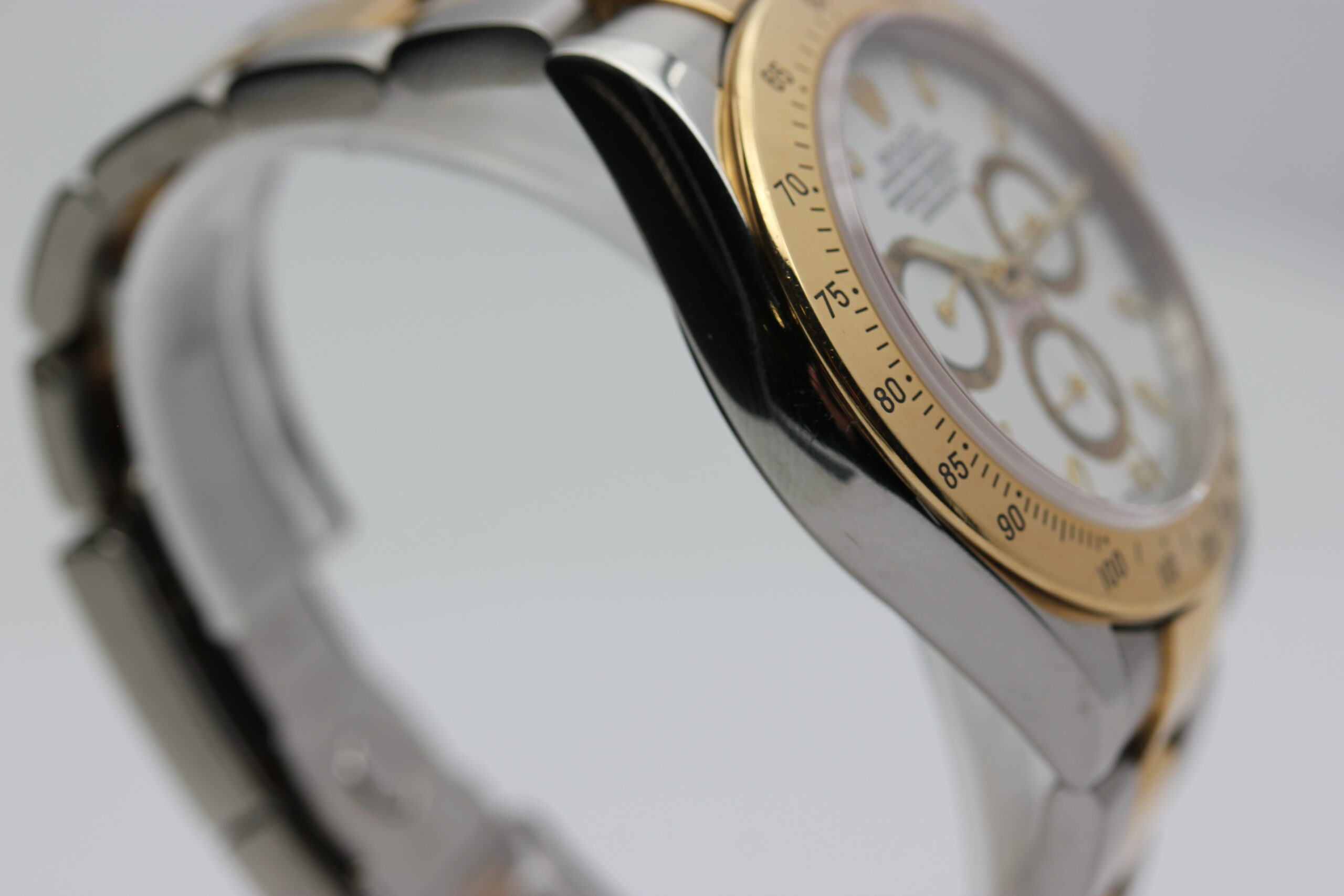 Rolex Daytona 116523 Gelbgold Edelstahl 2003 Original Box