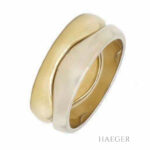 Cartier Bague Loe Me Ring Gelb und Weissgold im Full Set von 1995 Vorschau