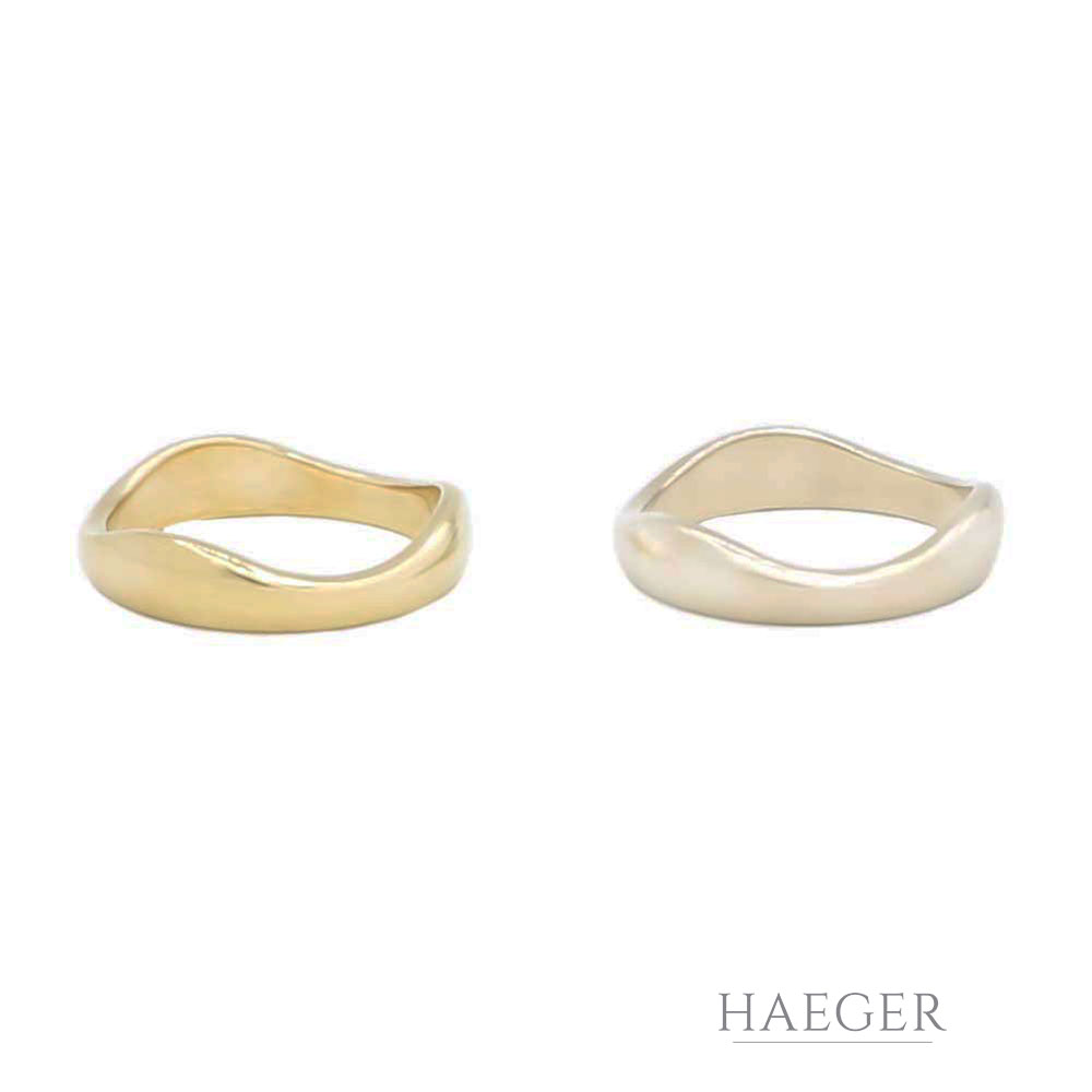 Cartier Bague Loe Me Ring Gelb und Weissgold im Full Set von 1995