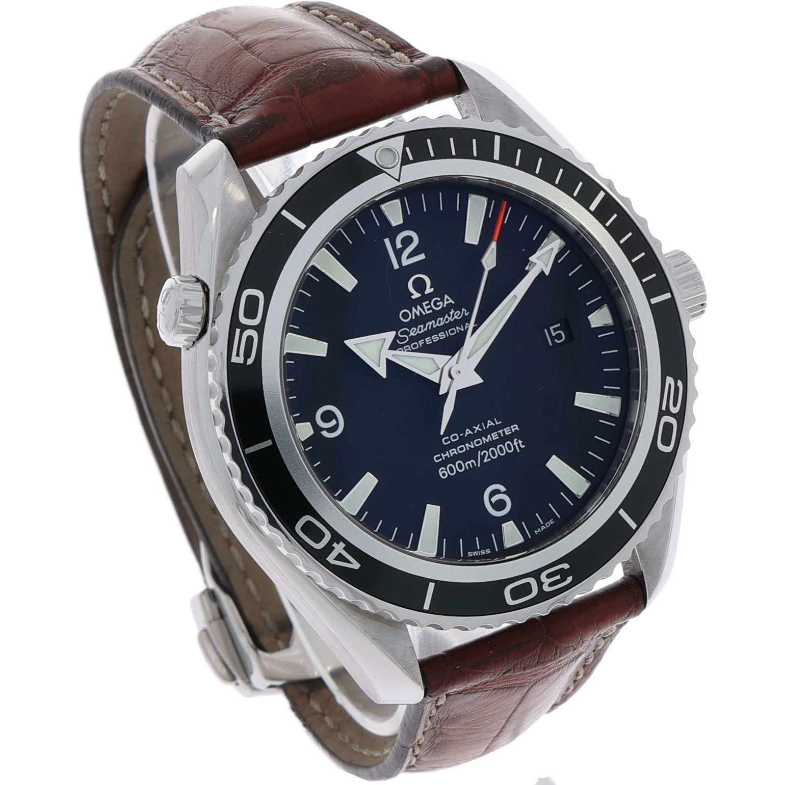 Omega Seamaster Planet Ocean Ref. 29005037 Steel black dial Folding Clasp Full Set 2006
