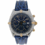 Breitling Crosswind Automatik Chronograph Zifferblatt blau Vorschau