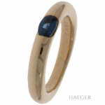 Cartier Ring mit Saphirbesatz in 750er Gelbgold Vorschau