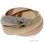 Cartier Trinity Ring in 750er Gelb- Weiss- & Roségold Vorschau