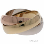 Cartier Trinityring breites Modell in 750er Gold mit Cartierzertifikat Vorschau